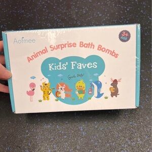 Animal Surprise Bath Bombs for Kids